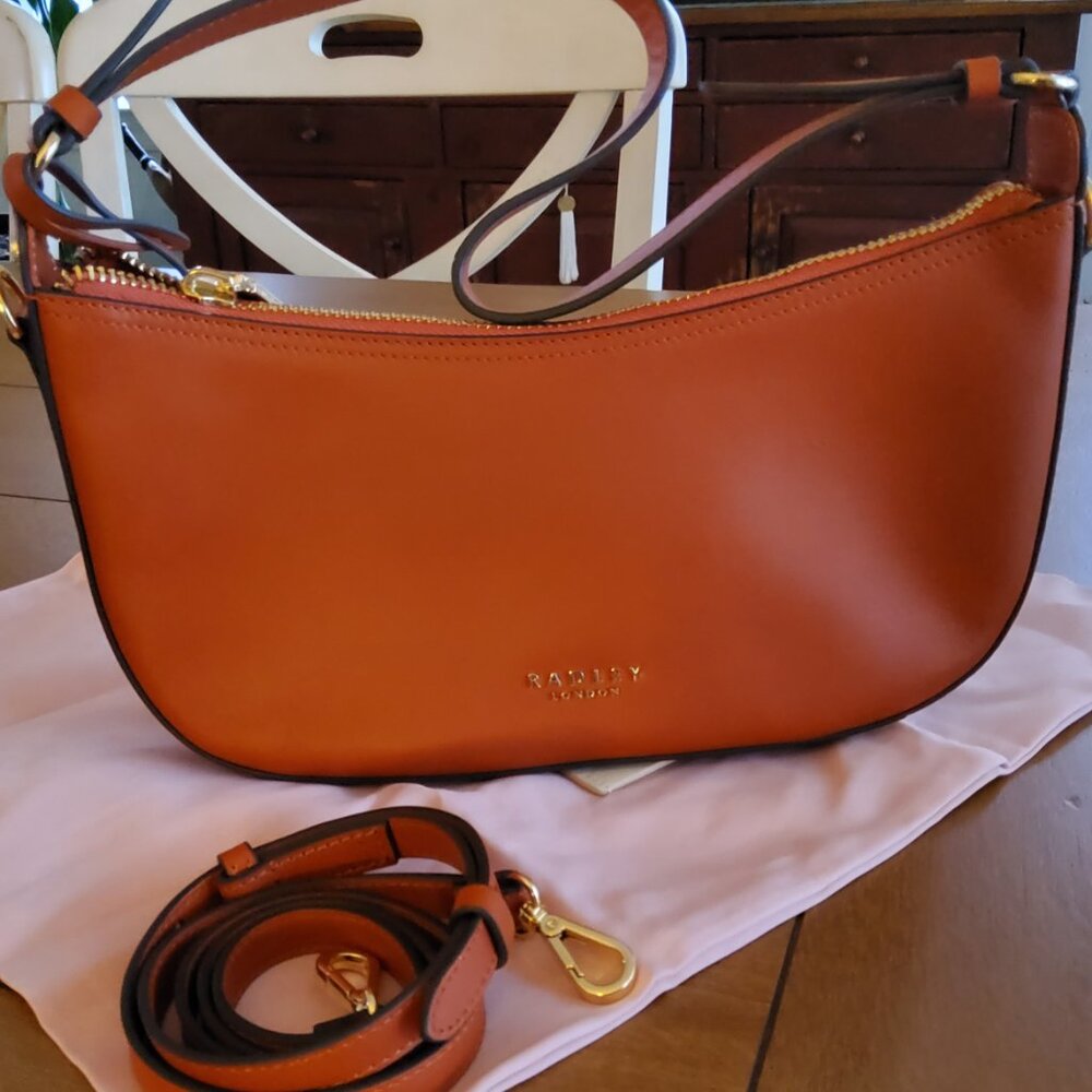 RADLEY LONDON Orange Hobo Bag